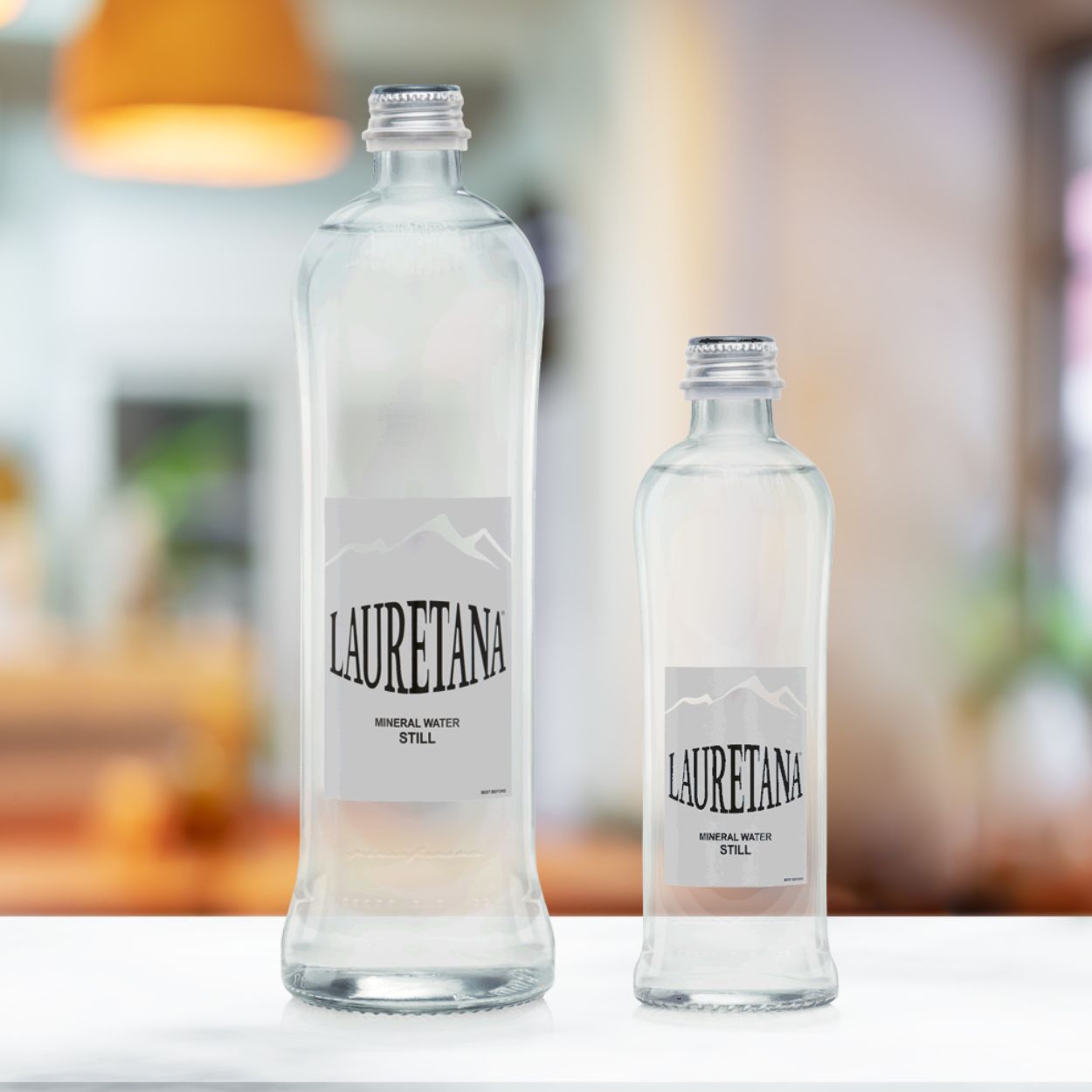 Lauretana Water - 750 mL Pininfarina Luxury Glass Bottles